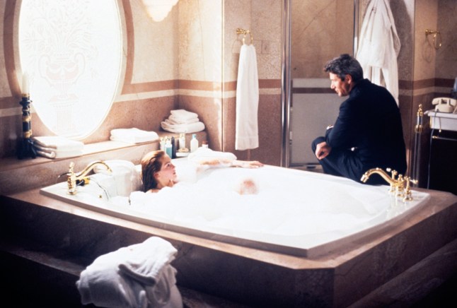 For Editorial Use Only Mandatory Credit: Photo by THA/REX/Shutterstock (15072319co) Film still or Publicity still from "Pretty Woman" Julia Roberts, Richard Gere ? 1990 Touchstone Pictures Photo Credit: Ron Batzdorff Archival Cinema Stills - 1990