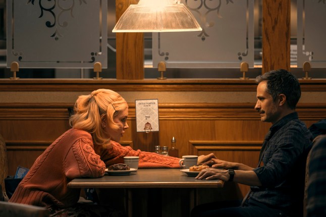 Undated film still handout from Holland. Pictured: Gael Garc?a Bernal as Dave Delgado and Nicole Kidman as Nancy Vandergroot. See PA Feature SHOWBIZ Film Holland. WARNING: This picture must only be used to accompany PA Feature SHOWBIZ Film Holland. PA Photo. Picture credit should read: Prime Video. NOTE TO EDITORS: This picture must only be used to accompany PA Feature SHOWBIZ Film Holland.