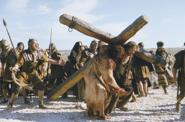 Editorial use only. No book cover usage. Jim Caviezel The Passion Of The Christ