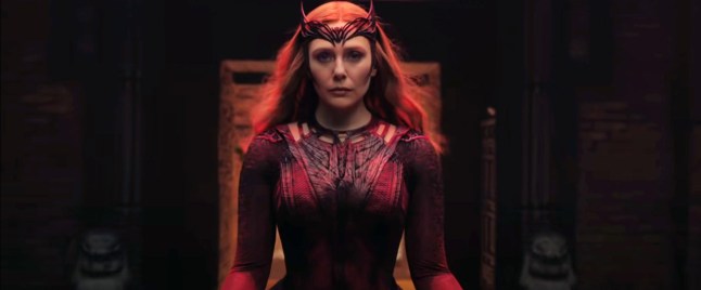 No Merchandising. Editorial Use Only. No Book Cover Usage. Mandatory Credit: Photo by Walt Disney Co/Everett/REX/Shutterstock (14208119ed) DOCTOR STRANGE IN THE MULTIVERSE OF MADNESS, Elizabeth Olsen as Scarlet Witch, 2022. ? Walt Disney Studios Motion Pictures / ? Marvel Studios / Courtesy Everett Collection Everett Collection - 2022