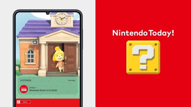 Nintendo Today! app screenshot showing Isabella from Animal Crossing