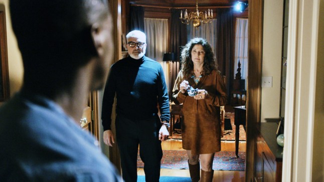 No Merchandising. Editorial Use Only. No Book Cover Usage. Mandatory Credit: Photo by Universal/Everett/REX/Shutterstock (14201789sa) GET OUT, l-r: Daniel Kaluuya, Bradley Whitford, Catherine Keener, 2017. ? Universal Pictures / courtesy Everett Collection Everett Collection - 2017