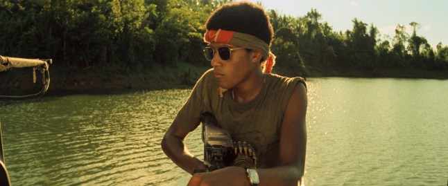 No Merchandising. Editorial Use Only. No Book Cover Usage. Mandatory Credit: Photo by myCinema/Everett/REX/Shutterstock (14265443c) APOCALYPSE NOW, (aka APOCALYPSE NOW: FINAL CUT), Laurence Fishburne, 1979. ? myCinema / courtesy Everett Collection Apocalypse Now - 1979