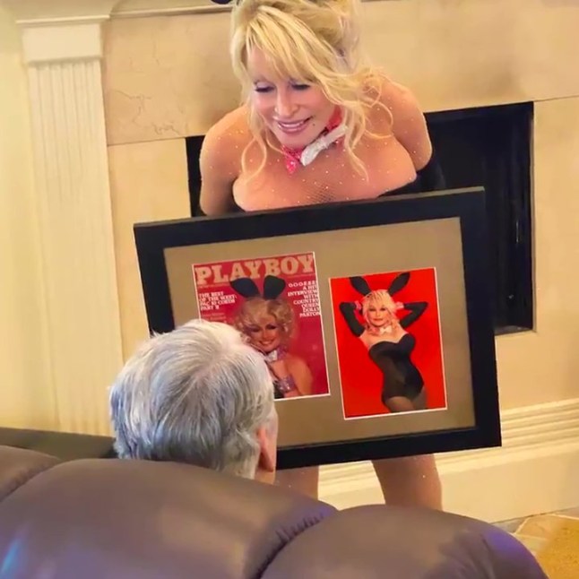 Dolly Parton / Twitter It?s always #HotGirlSummer for my husband, Carl Heart with ribbon Happy birthday my love! 2:36 PM ? Jul 20, 2021?Twitter Media Studio playboy bunny https://twitter.com/DollyParton/status/1417599293935038464