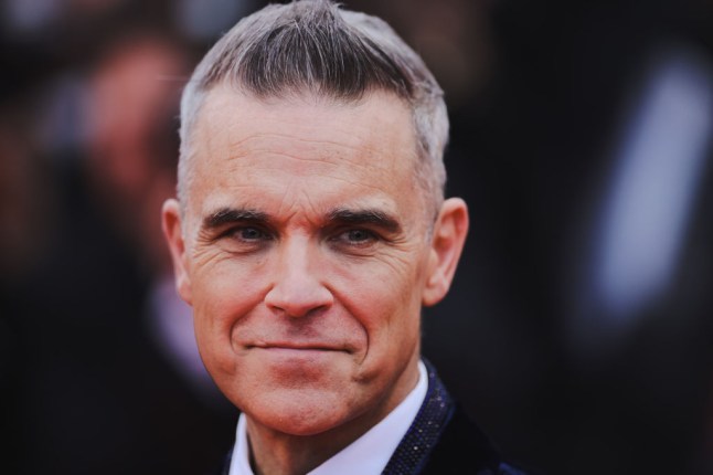 Robbie Williams on "Killers Of The Flower Moon" Red Carpet