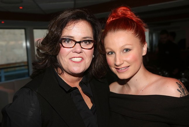 Rosie O'Donnell with her daughter Chelsea Belle O'Donnell