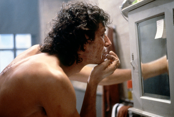 On the set of The Fly