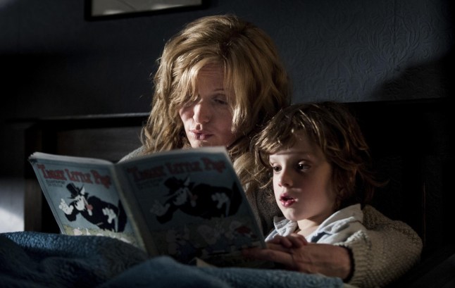 Film : The Babadook - 2014 Essie Davis, Noah Wiseman Director: Jennifer Kent No Merchandising. Editorial Use Only. No Book Cover Usage. Mandatory Credit: Photo by Matt Nettheim/Causeway/Smoki/REX/Shutterstock (5884403i) Causeway Films/Smoking Gun Productions AUSTRALIA Scene Still Horror Mister Babadook