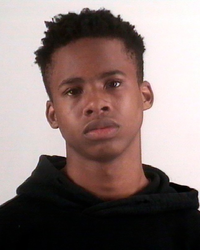 FILE - This undated file photo provided by the Tarrant County Sheriff's Office shows Taymor McIntyre. McIntyre, a Texas teenager who rapped under the name Tay-K, has been sentenced on Tuesday, July 23, 2019, to 55 years in prison and a $10,000 fine for the 2016 shooting death of a man during a home invasion. (Tarrant County Sheriff's Office via AP File)
