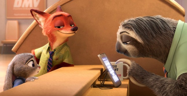 Editorial use only. No book cover usage. Mandatory Credit: Photo by Moviestore/Shutterstock (5498489b) 'Zootopia' film - SIXTEEN 'Zootopia' film - 2016
