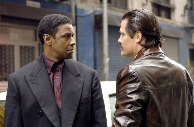 Editorial use only. No book cover usage. Mandatory Credit: Photo by Universal/Everett/Shutterstock (633931p) 'American Gangster', Denzel Washington, Josh Brolin 'American Gangster' film - 2007