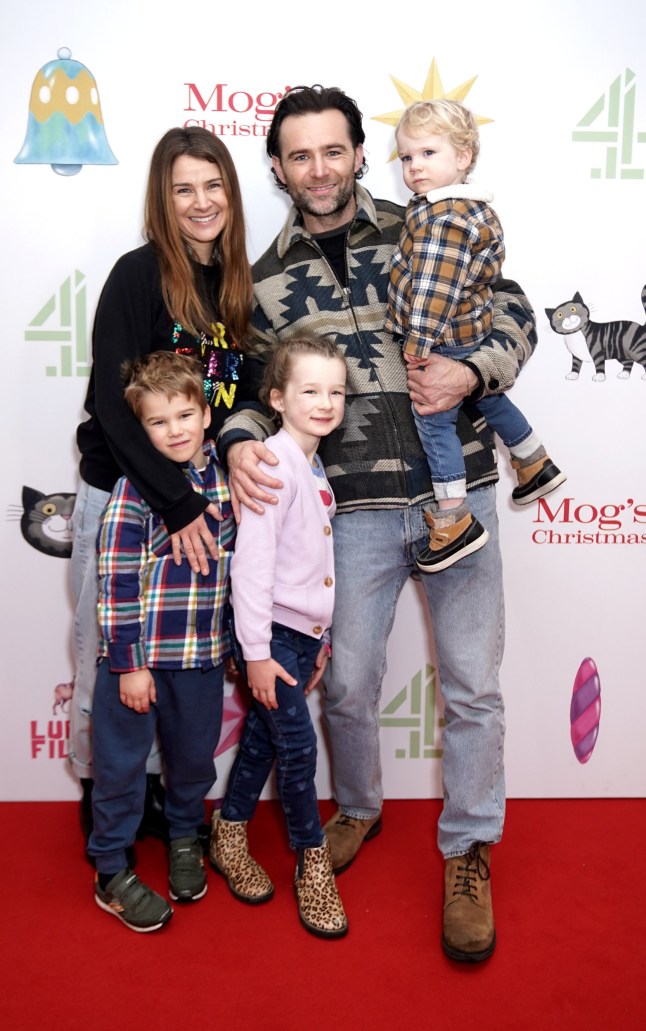 This is a PA photo of Harry and Izzy Judd and their children. See PA Feature Wellbeing Harry Judd. WARNING: This picture must only be used to accompany PA Feature Wellbeing Harry Judd. PA Photo. Picture credit should read: Yui Mok/PA NOTE TO EDITORS: This picture must only be used to accompany PA Feature Wellbeing Harry Judd
