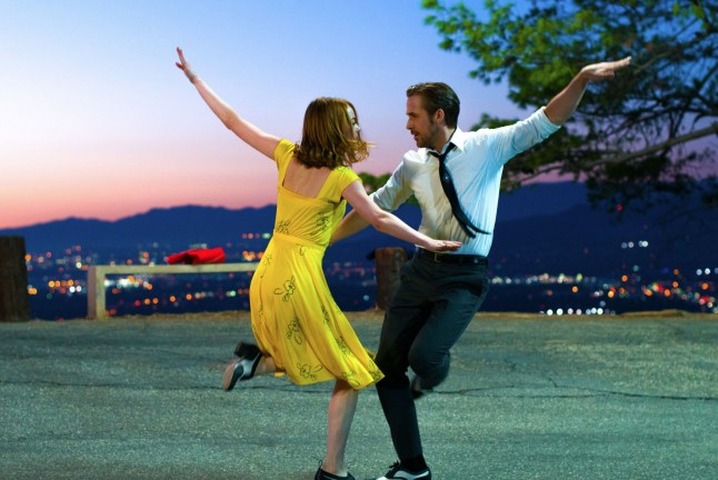 Editorial use only. No book cover usage. Mandatory Credit: Photo by Dale Robinette/Black Label Media/Kobal/Shutterstock (7728222g) Emma Stone, Ryan Gosling 'La La Land' Film - 2016 STILL