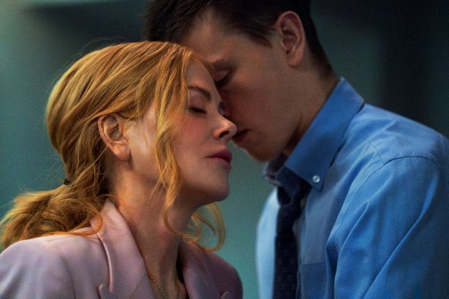 Undated film still from Babygirl. Pictured: Nicole Kidman as Romy and Harris Dickinson as Samuel. See PA Feature SHOWBIZ Film Reviews. WARNING: This picture must only be used to accompany PA Feature SHOWBIZ Film Reviews. PA Photo. Picture credit should read: A24/Niko Tavernise. All Rights Reserved. NOTE TO EDITORS: This picture must only be used to accompany PA Feature SHOWBIZ Film Reviews.
