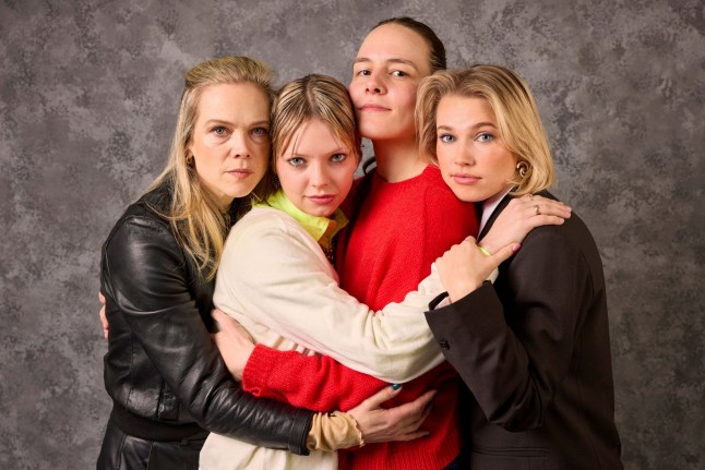 Mandatory Credit: Photo by Jay L. Clendenin/Shutterstock (15119083bl) Ane Dahl Torp, Lea Myren, Emilie Blichfeldt and Thea Sofie Loch Naess - The Ugly Stepsister Shutterstock Official Sundance Film Festival Portrait Studio, Park City, Utah, USA - 26 Jan 2025