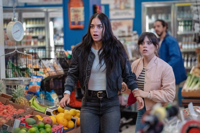 No Merchandising. Editorial Use Only. No Book Cover Usage. Mandatory Credit: Photo by Paramount/Everett/REX/Shutterstock (14208663om) SCREAM VI, (aka SCREAM 6), from left: Melissa Barrera, Jenna Ortega, 2023. ph: Philippe Bosse /? Paramount Pictures / Courtesy Everett Collection Everett Collection - 2023