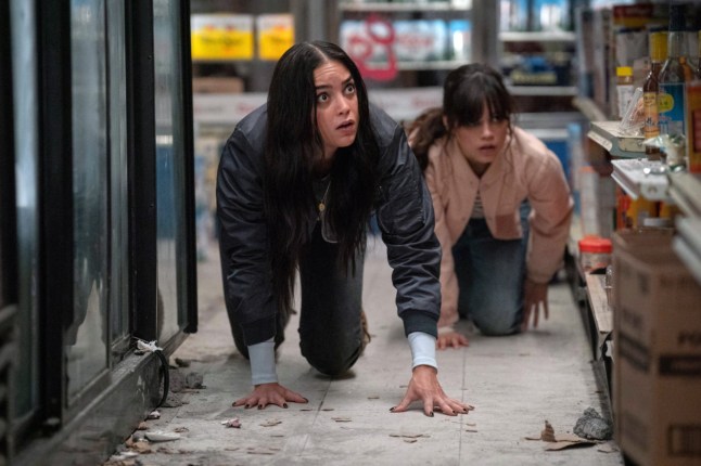 No Merchandising. Editorial Use Only. No Book Cover Usage. Mandatory Credit: Photo by Paramount/Everett/REX/Shutterstock (14208663ol) SCREAM VI, (aka SCREAM 6), from left: Melissa Barrera, Jenna Ortega, 2023. ph: Philippe Bosse /? Paramount Pictures / Courtesy Everett Collection Everett Collection - 2023