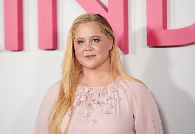 Amy Schumer at the Netflix "Kinda Pregnant" New York Premiere at The Paris Theater on February 03, 2025 in New York, New York. (Photo by John Nacion/Variety via Getty Images)