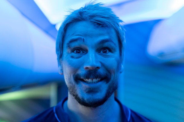 A mercenary takes on the task of eliminating a high value target on a plane flight, but when an onslaught of rival assassins descend upon them both, he realizes they have to team up in order to survive. This is a kinetic action/thriller with levity ??? think JOHN WICK meets DIE HARD on a plane.