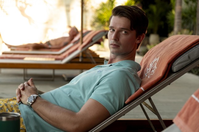 Pictured Patrick Schwarzenegger as Saxon Ratliff Episode 3 Series 3, S3