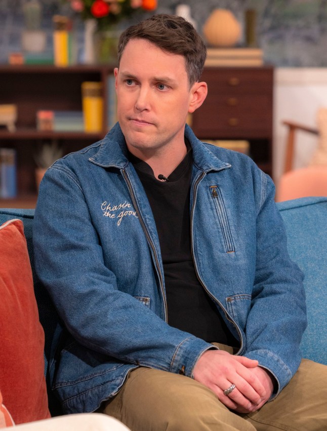Editorial use only Mandatory Credit: Photo by Ken McKay/ITV/Shutterstock (15225280az) Chris Stark 'This Morning' TV show, London, UK - 27 Mar 2025