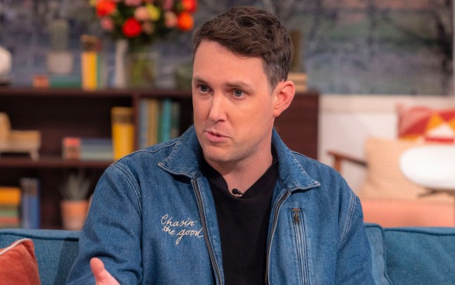 A close up of Chris Stark
