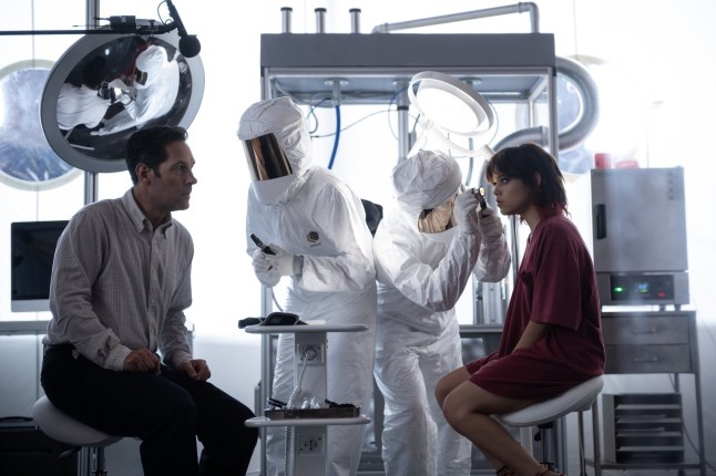 Undated film still from Death of A Unicorn. Pictured: Paul Rudd as Elliot Kintner and Jenna Ortega as Ridley Kintner. See PA Feature SHOWBIZ Film Reviews. WARNING: This picture must only be used to accompany PA Feature SHOWBIZ Film Reviews. A24 Films. Picture credit should read: Curzon. All Rights Reserved. NOTE TO EDITORS: This picture must only be used to accompany PA Feature SHOWBIZ Film Reviews.