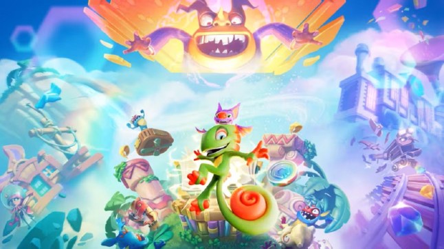 Yooka Replaylee key visual
