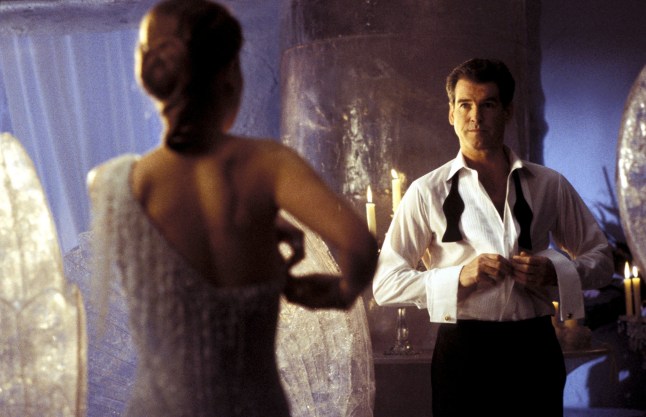 Editorial use only. No book cover usage. Mandatory Credit: Photo by MGM/Everett/REX/Shutterstock (402929s) Rosamund Pike, Pierce Brosnan - 2002 DIE ANOTHER DAY