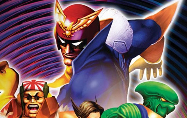 F-Zero GX cover art with Captain Falcon