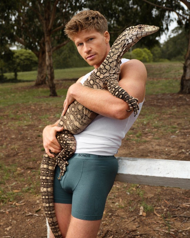Robert Irwin sends fans into a frenzy after leaving very little to the imagination in new photo shoot