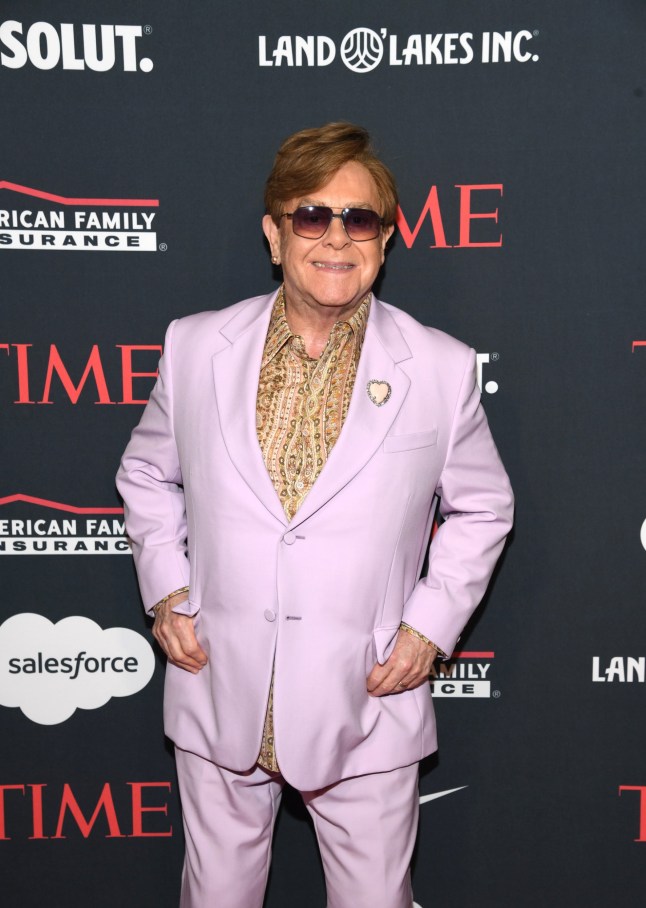 NEW YORK, NEW YORK - DECEMBER 11: Elton John attends the 2024 A Year in TIME dinner at Current at Chelsea Piers on December 11, 2024 in New York City. (Photo by Noam Galai/Getty Images for TIME)