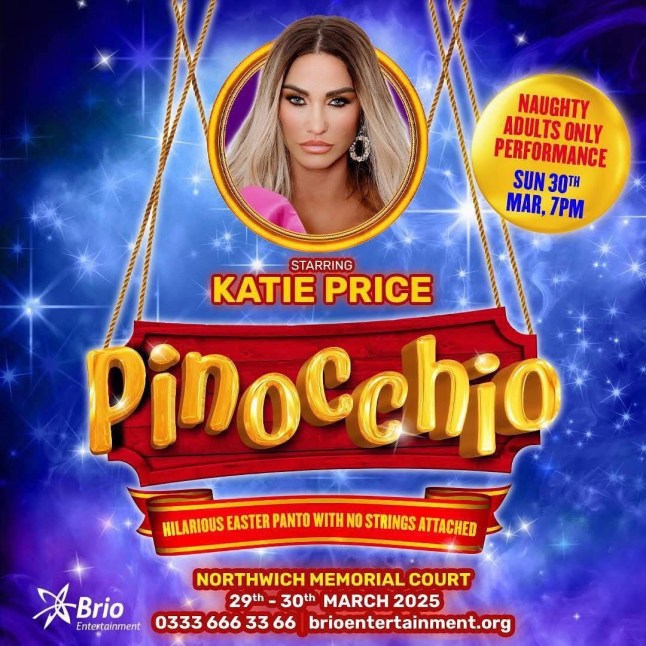 Katie Price Easter panto ticket prices slashed after she admits ?forgetting words? on stage