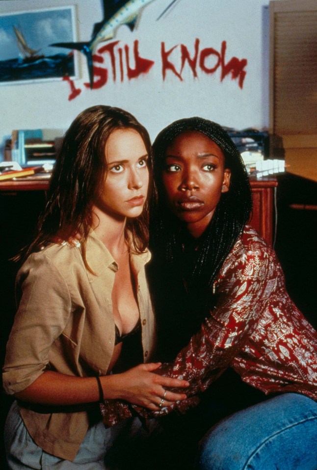 Editorial use only. No book cover usage. Mandatory Credit: Photo by Moviestore/REX/Shutterstock (1578286a) I Still Know What You Did Last Summer, Jennifer Love Hewitt, Brandy Norwood Film and Television