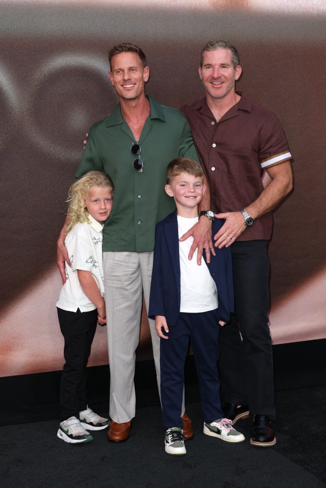 HOLLYWOOD, CALIFORNIA - APRIL 08: Christopher Landon attends the premiere of Universal Pictures' "Drop" at TCL Chinese Theatre on April 08, 2025 in Hollywood, California. (Photo by JC Olivera/FilmMagic)