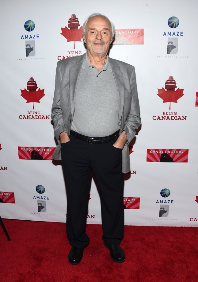 WESTWOOD, CA - SEPTEMBER 17: Director Ted Kotcheff arrives at the premiere of Candy Factory Films' "Being Canadian" at the Crest Westwood on September 17, 2015 in Westwood, California. (Photo by Amanda Edwards/WireImage)