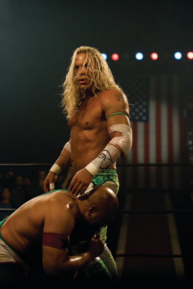 Editorial use only. No book cover usage. Mandatory Credit: Photo by Saturn/Kobal/REX/Shutterstock (5883970i) Mickey Rourke The Wrestler - 2008 Director: Darren Aronofsky Saturn Films USA Scene Still Foreign