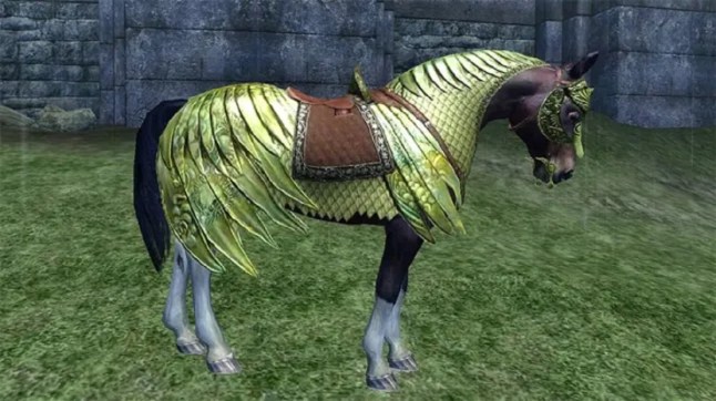 Elder Scrolls 4 Oblivion horse armour