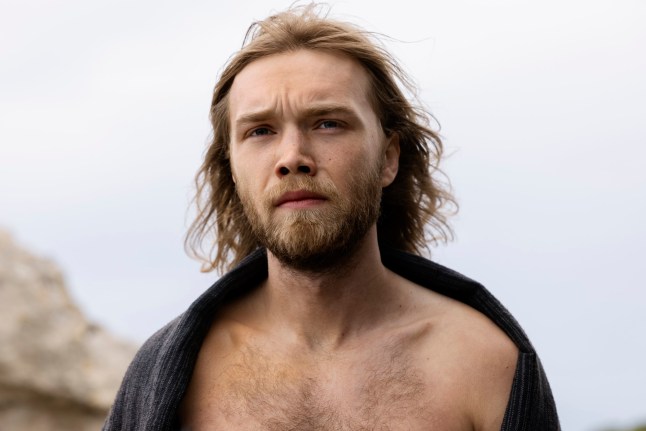 The Return, directed by Uberto Pasolini, with Ralph Fiennes (Odysseus), Juliette Binoche (Penelope), Charlie Plummer (Telemachus), Marwan Kenzari (Antinous), Claudio Santamaria (Eumaeus).