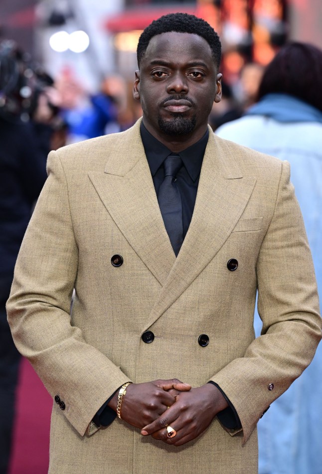 Mandatory Credit: Photo by Anthony Harvey/Shutterstock (15251402is) Daniel Kaluuya 'Sinners' fim premiere, London, UK - 14 Apr 2025