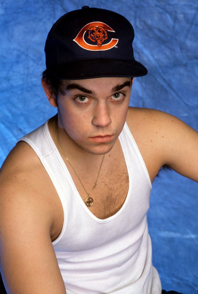 Mandatory Credit: Photo by Iris Honold/REX/Shutterstock (608950h) Take That - Robbie Williams Take That - 1993