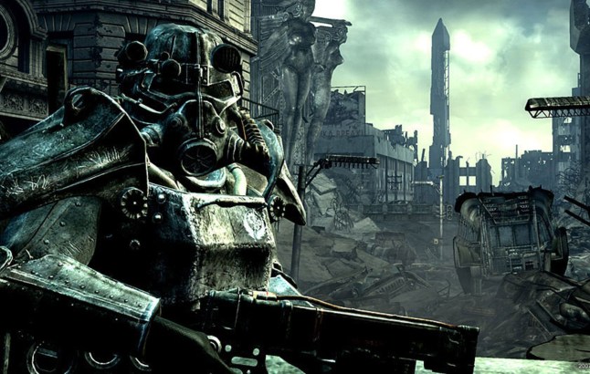 Screenshot of Fallout 3 robot armour