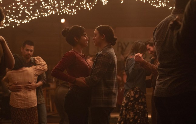 Dina and Ellie in The Last Of Us season two