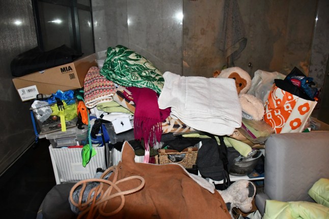 Image provided by the Santa Fe County Sheriff's Office during the course of their investigation and search of the home of Gene Hackman and his wife Betsy Arakawa, where the two were found dead Thursday, Feb. 27, 2025, in Santa Fe, New Mexico