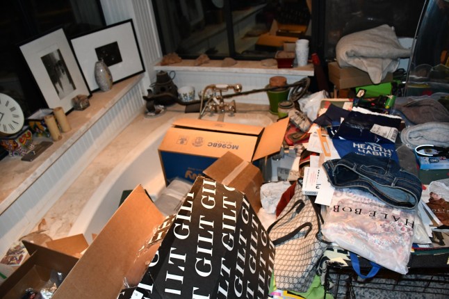 Image provided by the Santa Fe County Sheriff's Office during the course of their investigation and search of the home of Gene Hackman and his wife Betsy Arakawa, where the two were found dead Thursday, Feb. 27, 2025, in Santa Fe, New Mexico