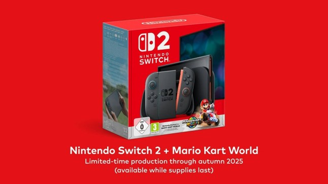 Nintendo Switch 2 Mario Kart World bundle