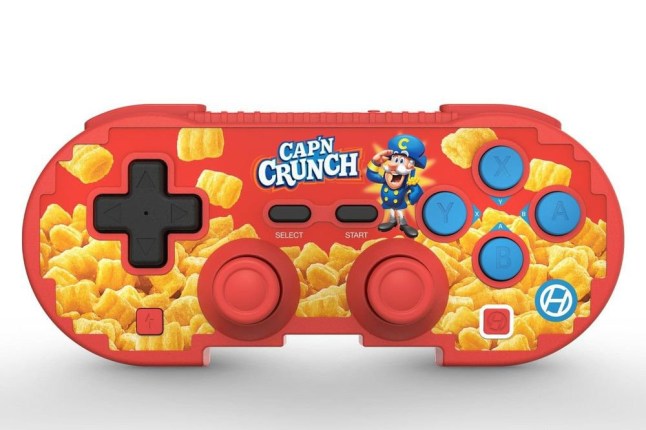 Cap'n Crunch video game controller