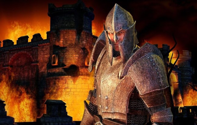 The Elder Scrolls 4: Oblivion key art