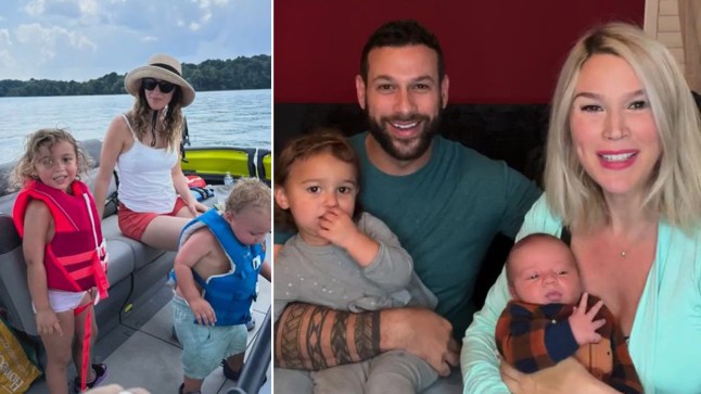 Joss Stone Instagram with her family announcing new babyhttps://www.instagram.com/p/CkRYTySqGDN/MOL CAPTION Joss Stone with partner Cody DaLuz, with whom she has daughter Violet, two, and son Shackleton 11 months