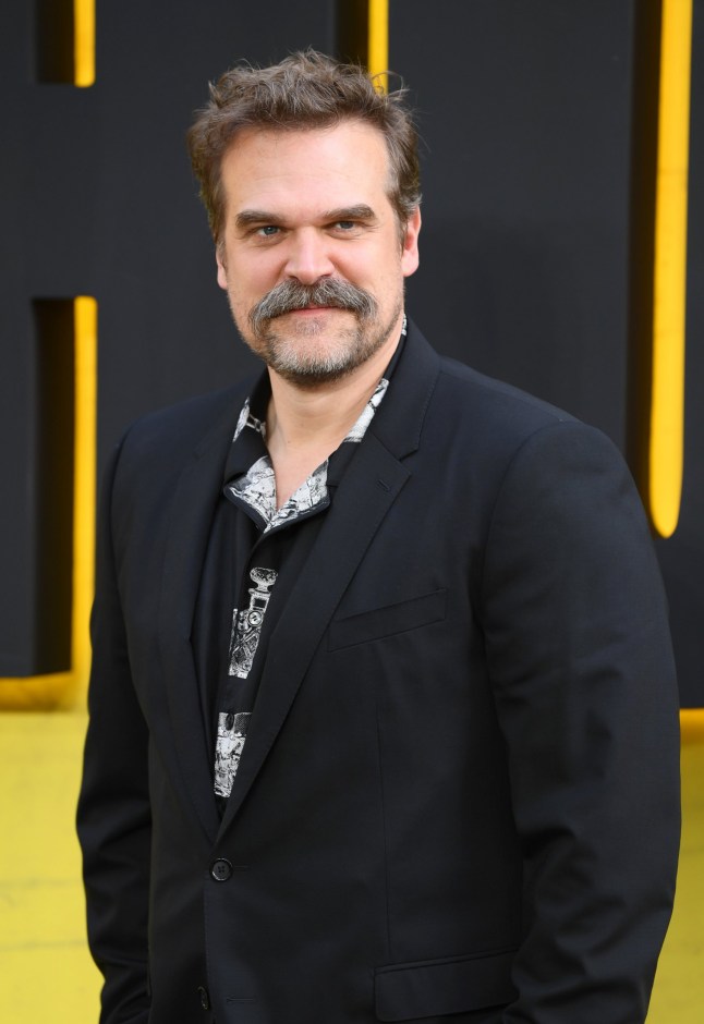 LONDON, ENGLAND - APRIL 22: David Harbour attends the "Thunderbolts*" UK Special Screening at Cineworld Leicester Square on April 22, 2025 in London, England. (Photo by Joe Maher/Getty Images)